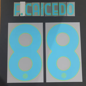INTER MILAN ESTAMPADO 2021-22 F. CAICEDO 88 TERCERA