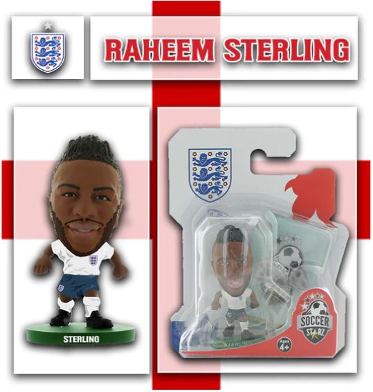 FIGURA SOCCER STARZ INGLATERRA RAHEEM STERLING
