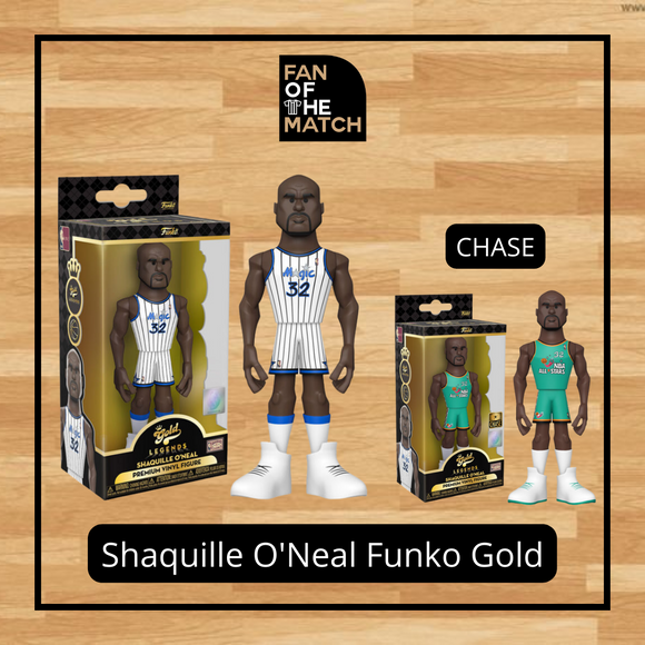 ORLANDO MAGIC SHAQUILLE O'NEAL FUNKO GOLD