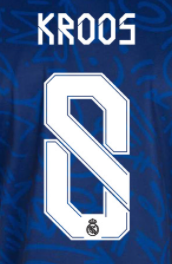 REAL MADRID ESTAMPADO KROOS 8 VISITA