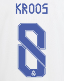 REAL MADRID ESTAMPADO KROOS 8 LOCAL