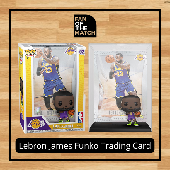 LOS ANGELES LAKERS LEBRON JAMES FUNKO TRADING CARD