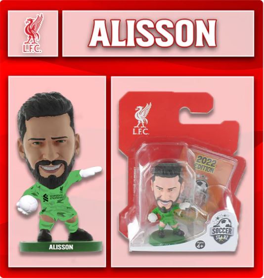 FIGURA SOCCER STARZ LIVERPOOL ALISSON