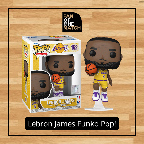 LOS ANGELES LAKERS LEBRON JAMES 6 #152 FUNKO POP!