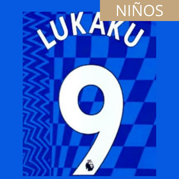 CHELSEA ESTAMPADO LUKAKU 9 LOCAL NIÑOS