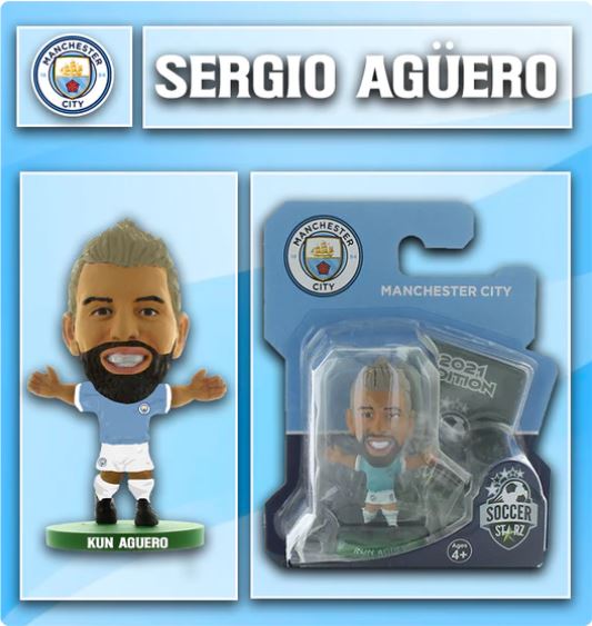 FIGURA SOCCER STARZ MANCHESTER CITY SERGIO AGÜERO
