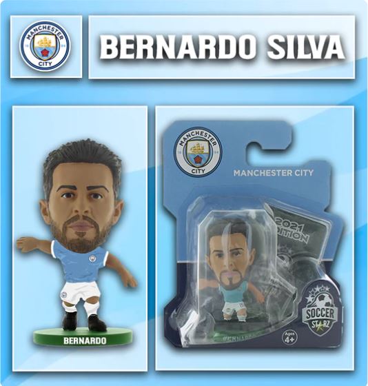FIGURA SOCCER STARZ MANCHESTER CITY BERNARDO SILVA