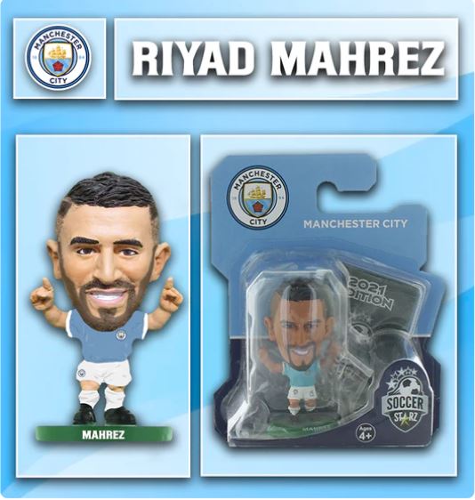 FIGURA SOCCER STARZ MANCHESTER CITY RIYAD MAHREZ