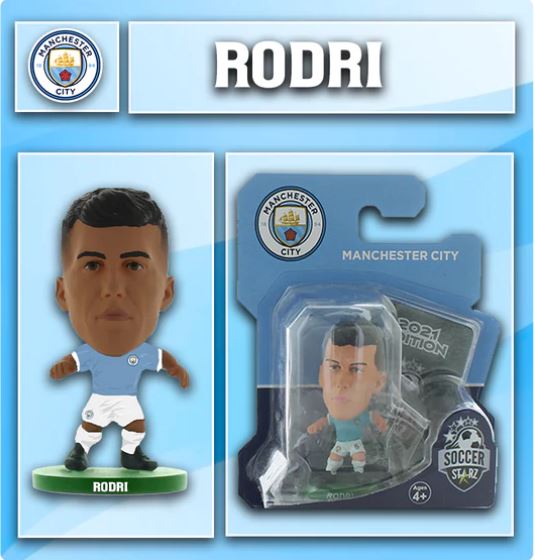 FIGURA SOCCER STARZ MANCHESTER CITY RODRI