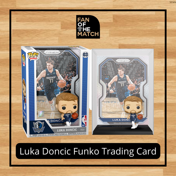 DALLAS MAVERICKS LUKA DONCIC FUNKO TRADING CARD