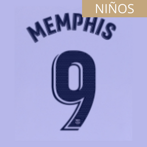 FC BARCELONA ESTAMPADO MEMPHIS 9 VISITA NIÑOS