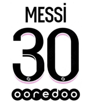 PSG PARIS SAINT GERMAIN ESTAMPADO 2021-22 MESSI 30 VISITA