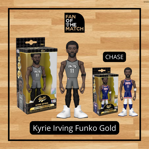 BROOKLYN NETS KYRIE IRVING VINYL GOLD 5 FUNKO