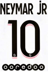 PSG PARIS SAINT GERMAIN ESTAMPADO 2021-22 NEYMAR JR 10 VISITA