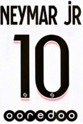 PSG PARIS SAINT GERMAIN ESTAMPADO 2021-22 NEYMAR JR 10 VISITA