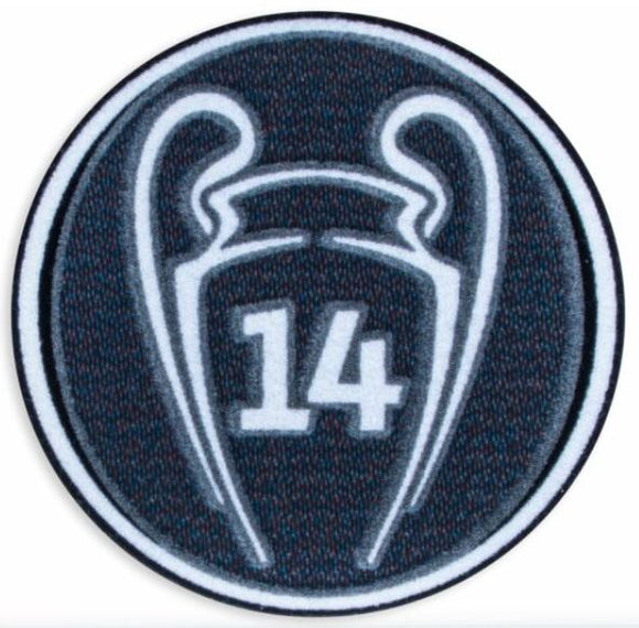 PARCHE CHAMPIONS LEAGUE CAMPEÓN 14 VECES REAL MADRID