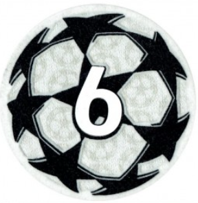 PARCHE CHAMPIONS LEAGUE 6 VECES GANADOR LIVERPOOL Y BAYERN MUNICH