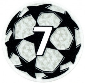 PARCHE CHAMPIONS LEAGUE 7 VECES GANADOR AC MILAN
