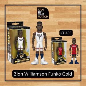 NEW ORLEANS PELICANS ZION WILLIAMSON VINYL GOLD 5 FUNKO