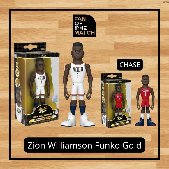 NEW ORLEANS PELICANS ZION WILLIAMSON VINYL GOLD 5 FUNKO