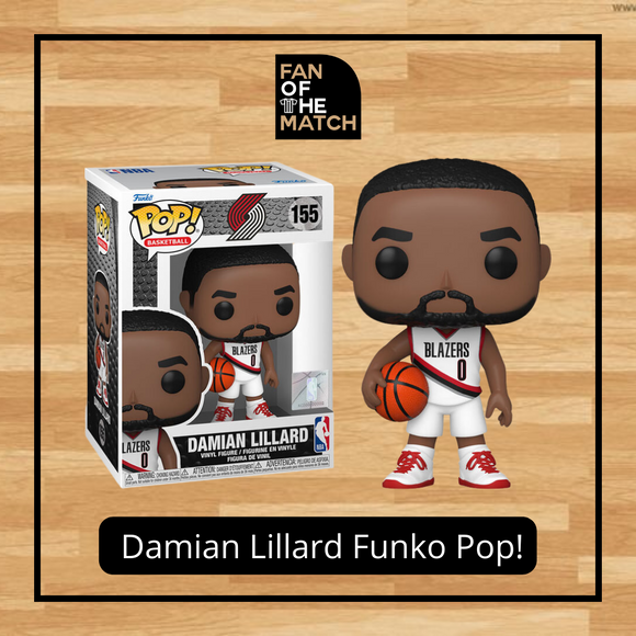 PORTLAND TRAILBLAZERS DAMIAN LILLARD #155 FUNKO POP!