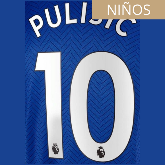 CHELSEA ESTAMPADO PULISIC 10 LOCAL NIÑOS