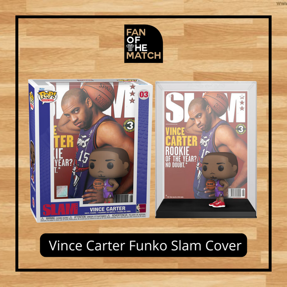 TORONTO RAPTORS VINCE CARTER SLAM COVER FUNKO