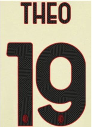 AC MILAN ESTAMPADO 2021-22 THEO 19 VISITA