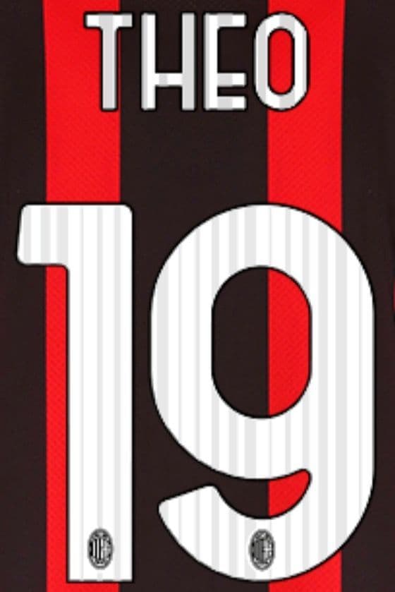 AC MILAN ESTAMPADO 2021-22 THEO 19 LOCAL
