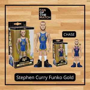 GOLDEN STATE WARRIORS STEPHEN CURRY VINYL GOLD 5 FUNKO