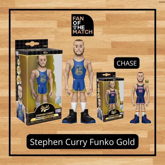GOLDEN STATE WARRIORS STEPHEN CURRY VINYL GOLD 5 FUNKO